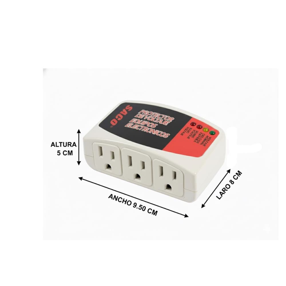 Protector de Voltaje SACO 04-FR-34016 (1 U) - Miniatura 2