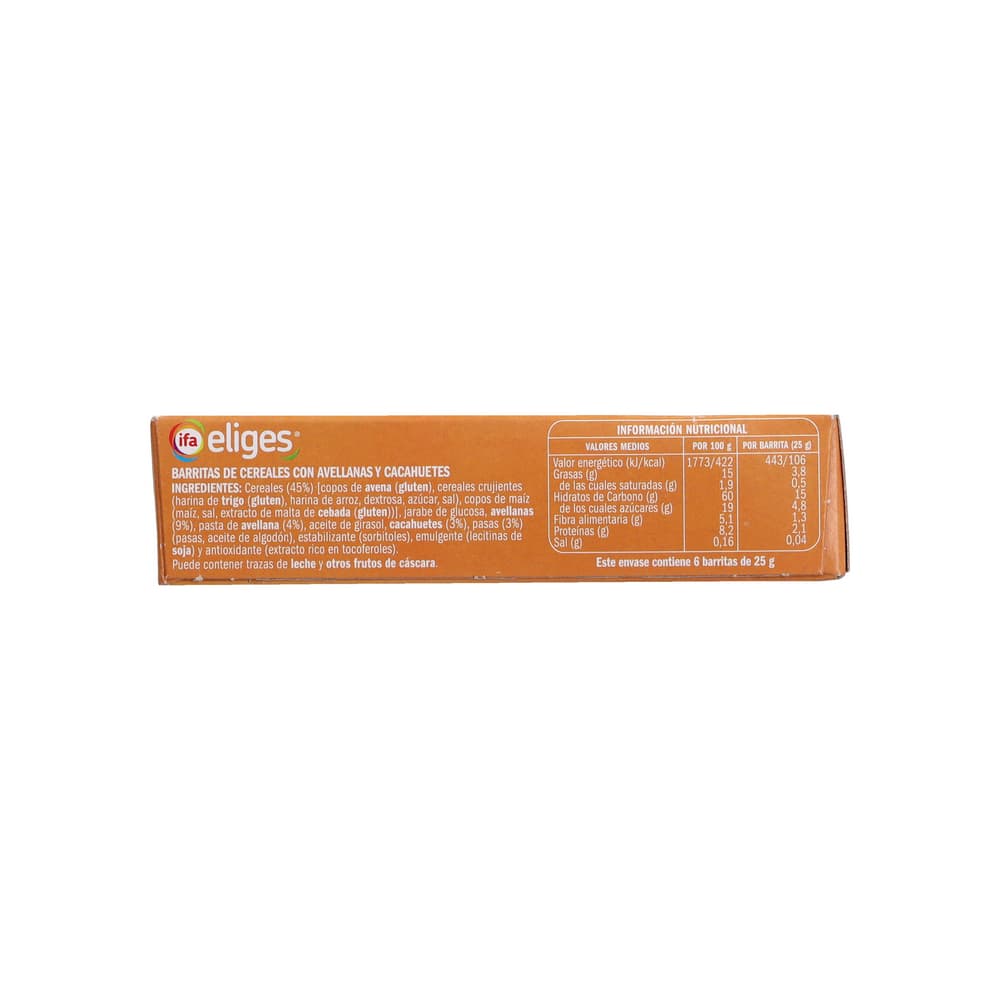 Barritas de cereales con avellanas (150 g / 5.29 oz) - Miniatura 4