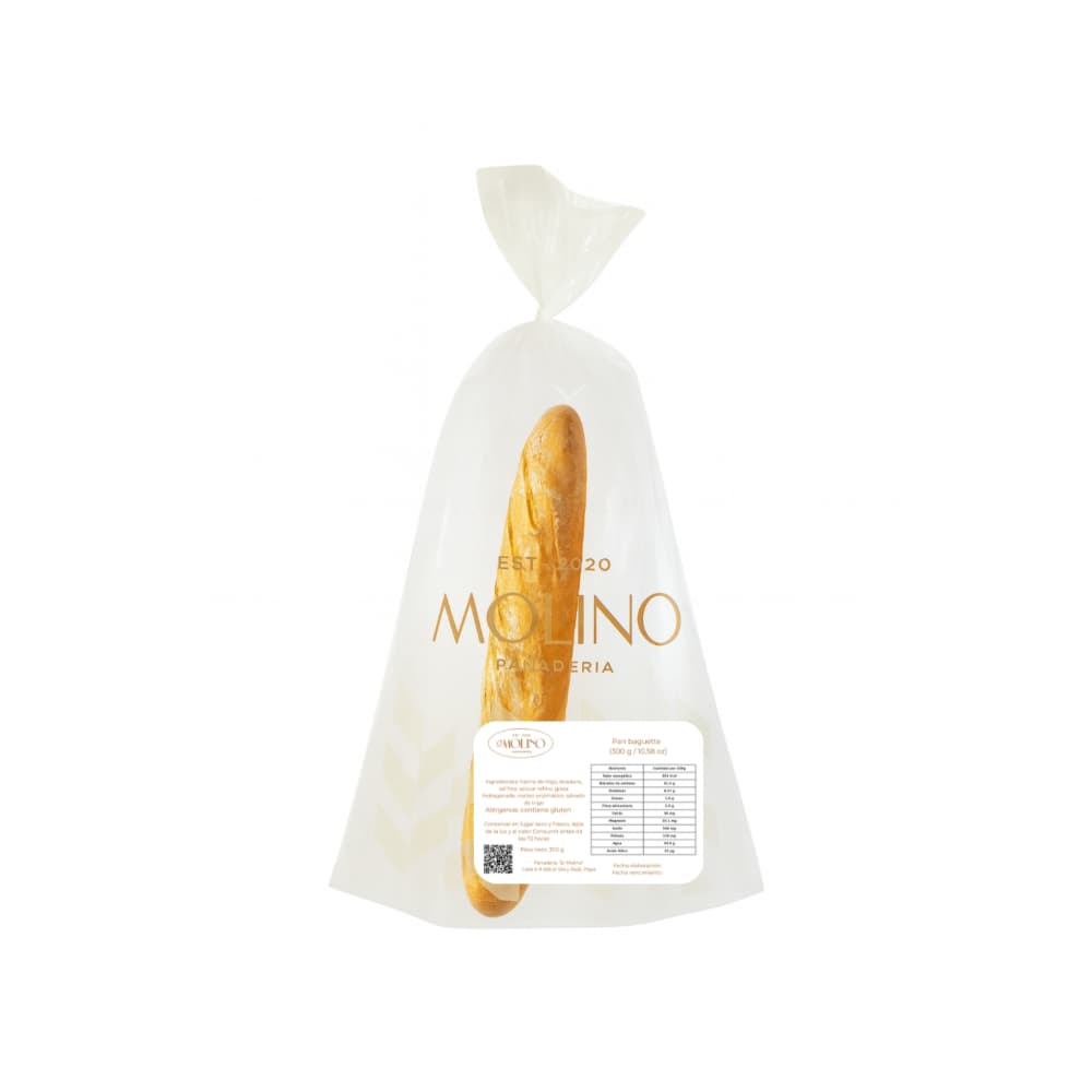 Pan baguette El Molino (300 g / 10.58 oz) - Miniatura 2