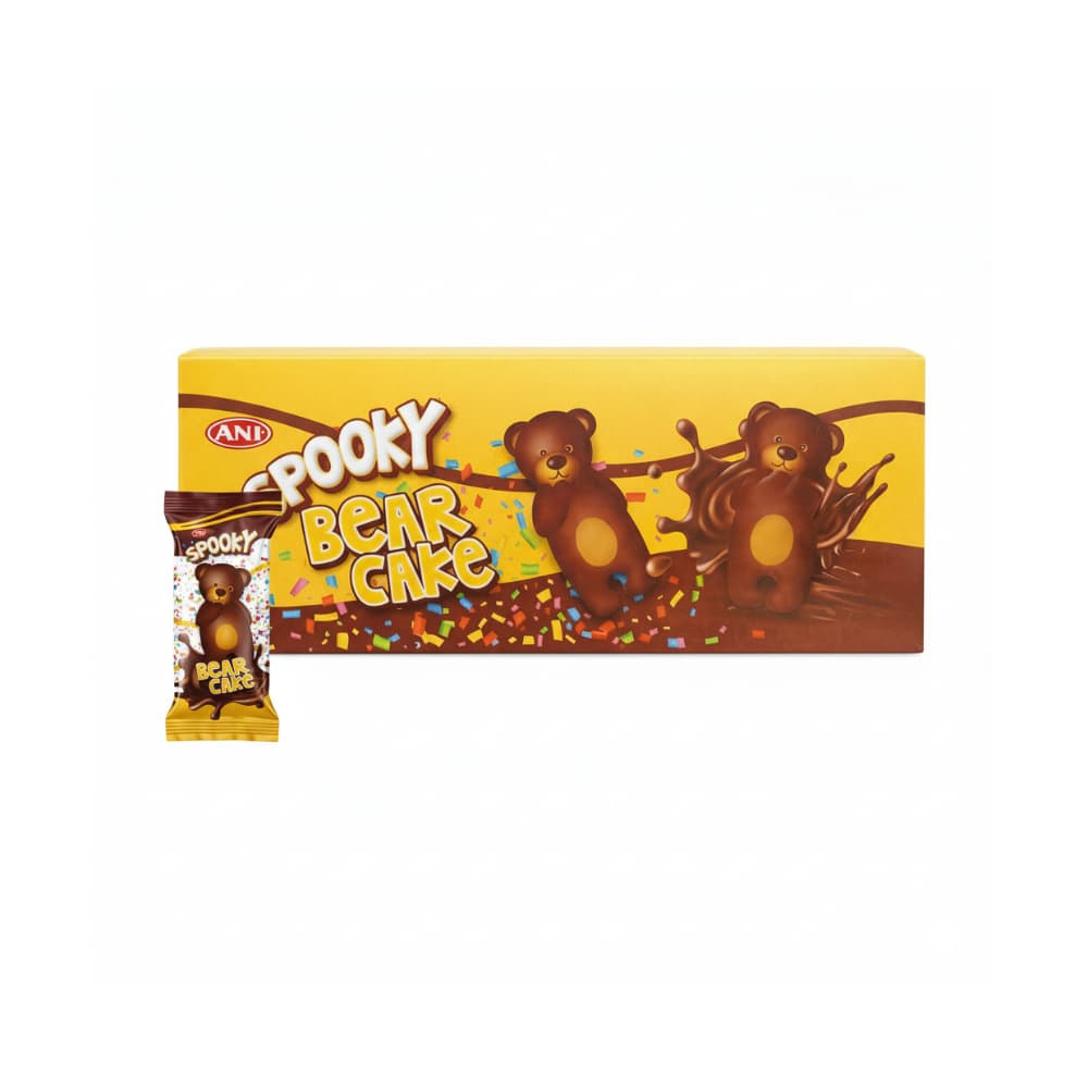 Pastel de chocolate en forma de osito Spooky Ani (24 x 40 g / 1.41 oz) - Miniatura 1
