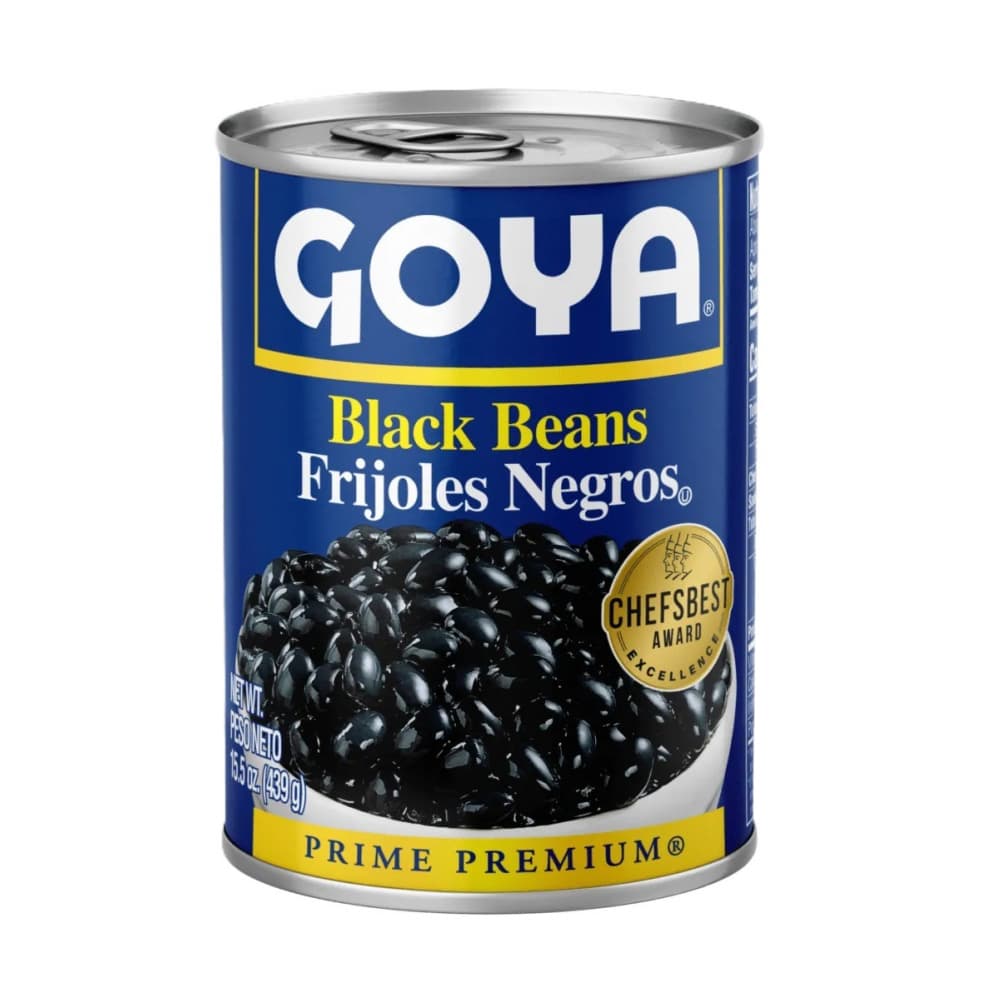 Frijoles negros enlatados Goya (439 g / 15.5 oz) - Imagen 1