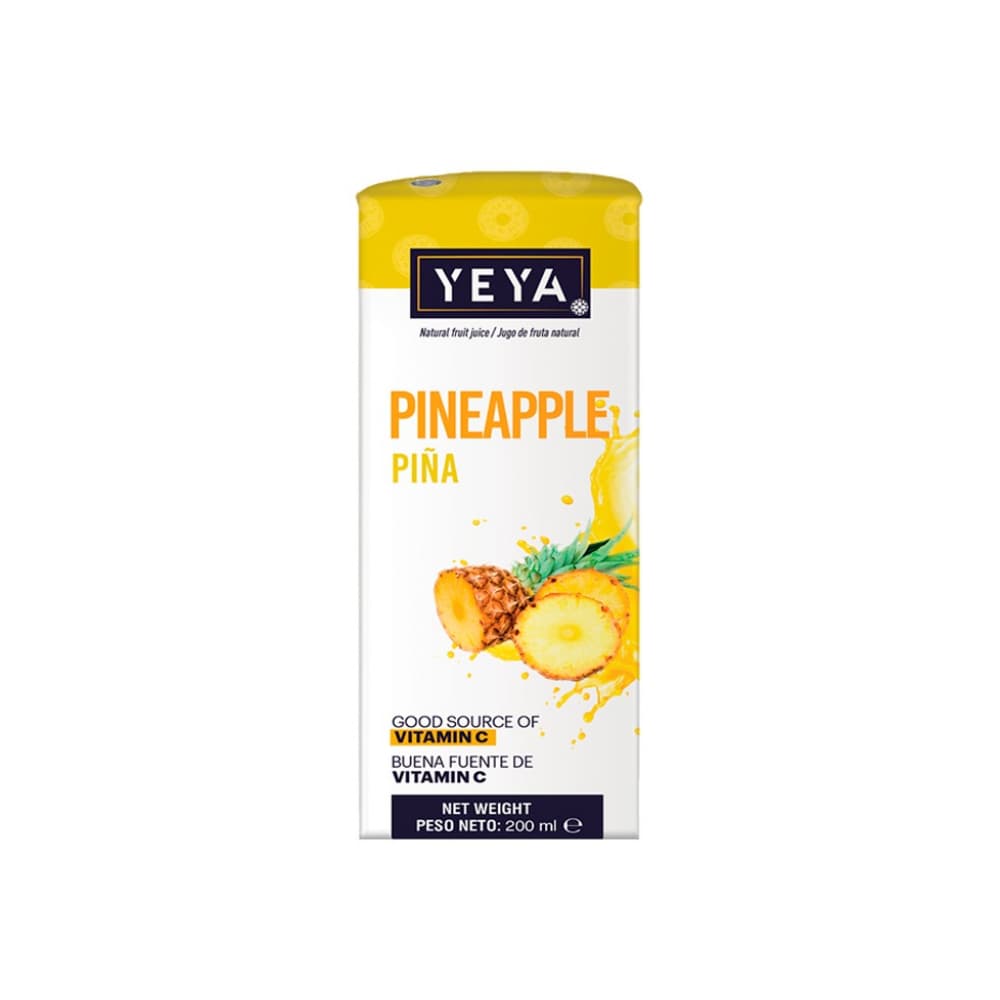 Bebida saborizada sabor piña YEYA (200 ml) - Miniatura 3