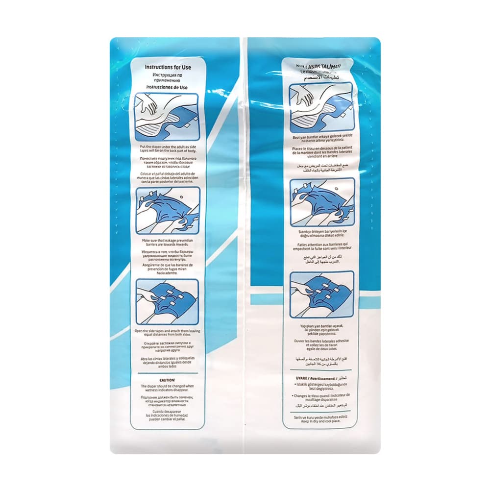 Pañales desechables para adulto talla M Paddlers (8 U) - Miniatura 2