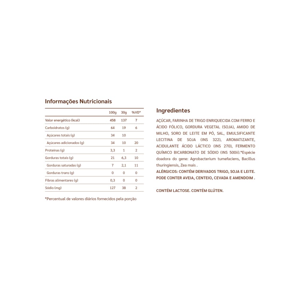 Sorbeto relleno con cema sabor a limón Marilan (115 g / 4.1 oz) - Miniatura 3