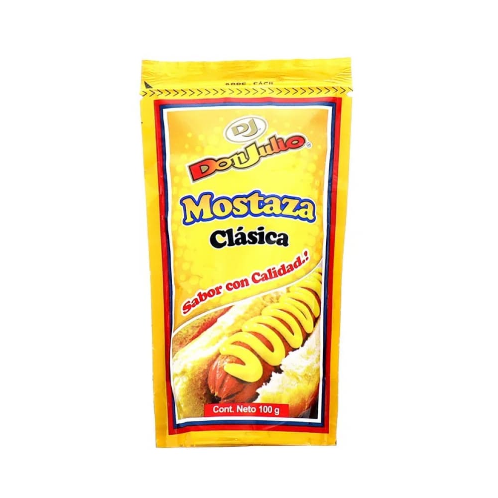 Mostaza clásica Don Julio (100 g / 3.52 oz) - Miniatura 4