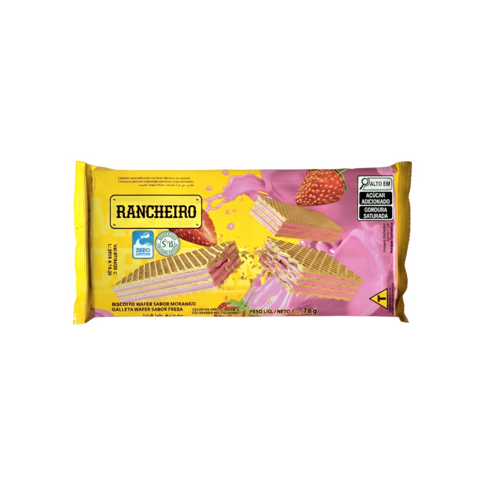 Sorbeto sabor fresa Rancheiro (78 g / 2.75 oz) - Imagen 1