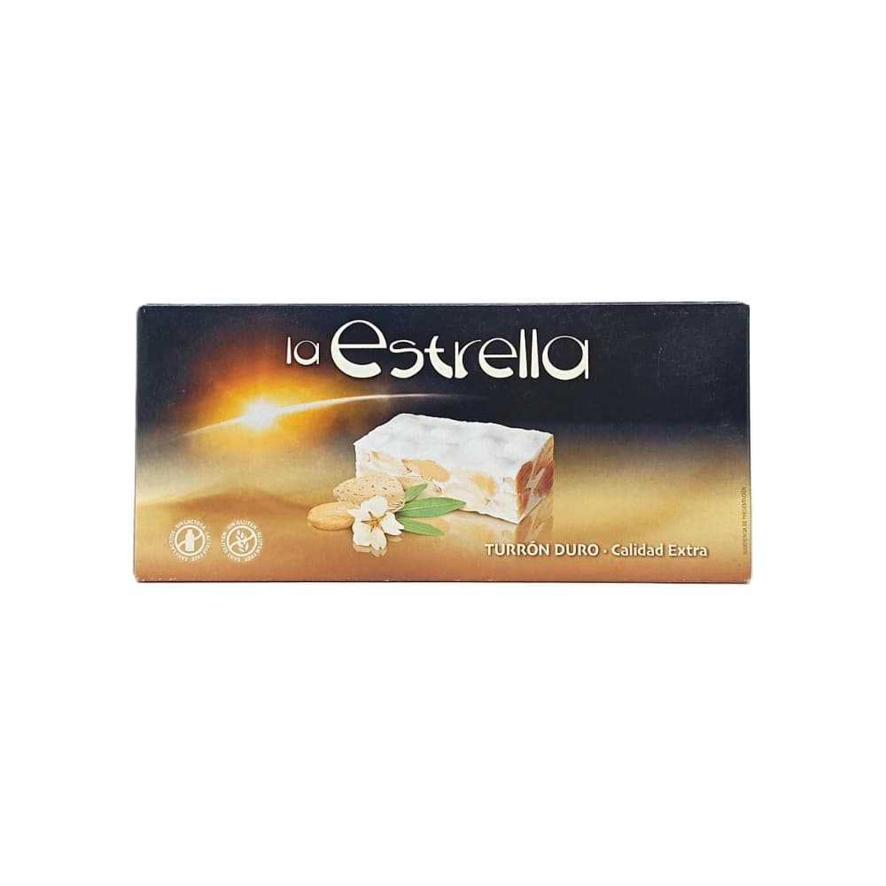 Turrón duro La Estrella (200 g / 7 oz) - Imagen 1