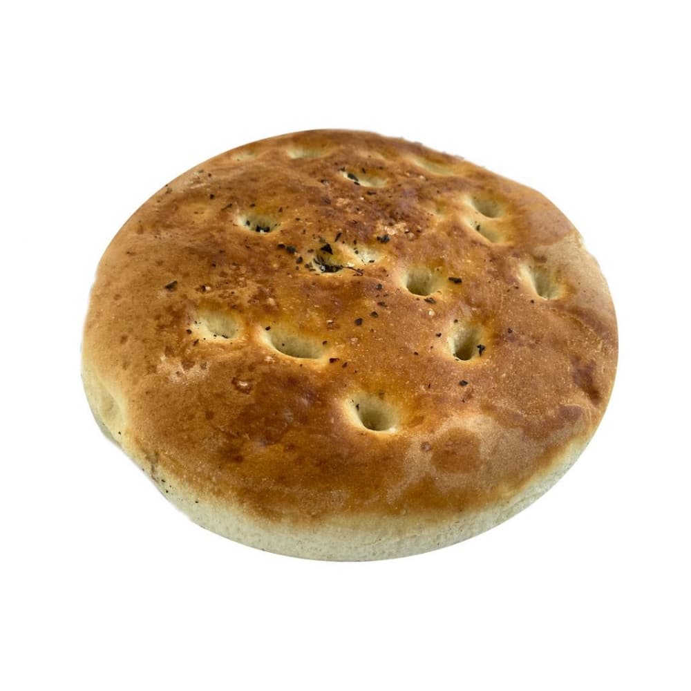 Focaccia, pan plano estilo italiano Assukkar (300 g / 10.58 oz) - Imagen 1