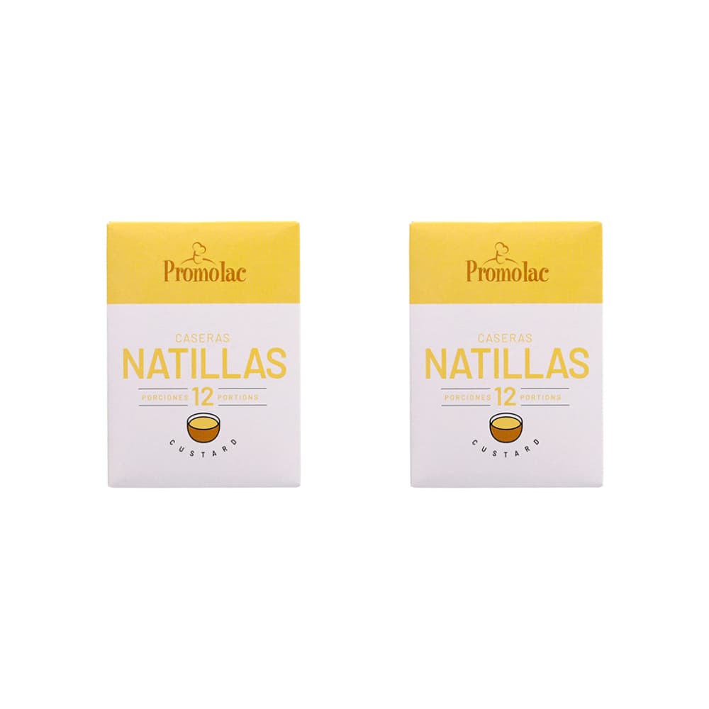 Natillas caseras Promolac (2 x 84 g / 2.96 oz) - Miniatura 1