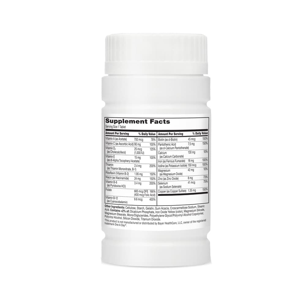 Suplemento de multivitaminas y minerales para mujeres One Daily 21st Century (100 tabletas) - Miniatura 3