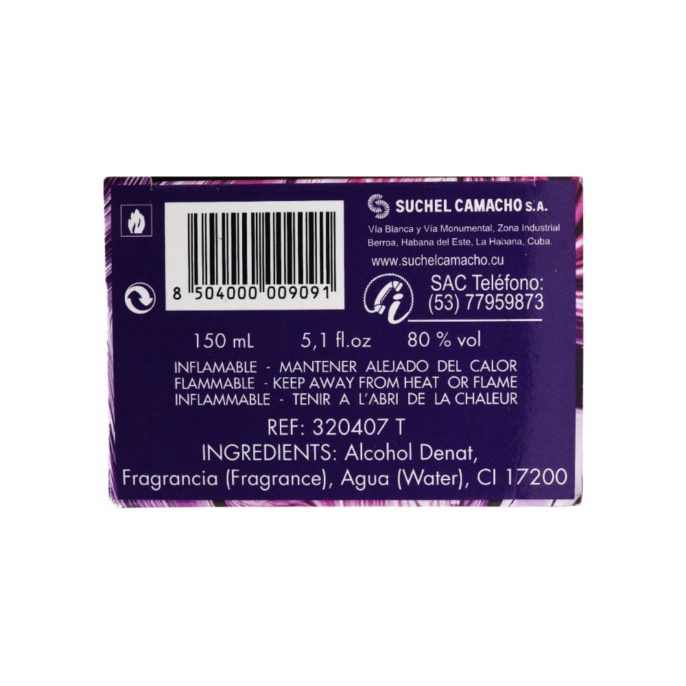 Eau de toilette de mujer Aromas de Diva Queen Suchel Camacho (150 ml) - Miniatura 3