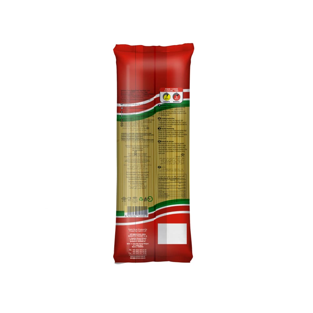 Espaguetis La Diva (5 x 500 g / 1.1 lb) - Miniatura 4