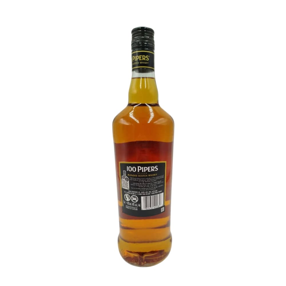 Botella de whisky 100 Pipers (1 L) - Miniatura 5