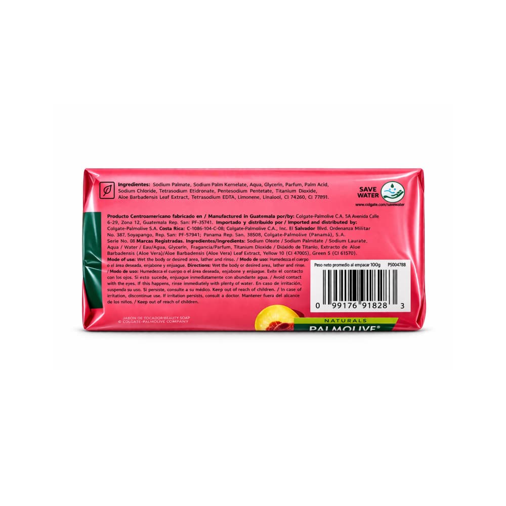 Jabón humectante de yogurt y frutas Palmolive (100 g / 3.5 oz) - Miniatura 2