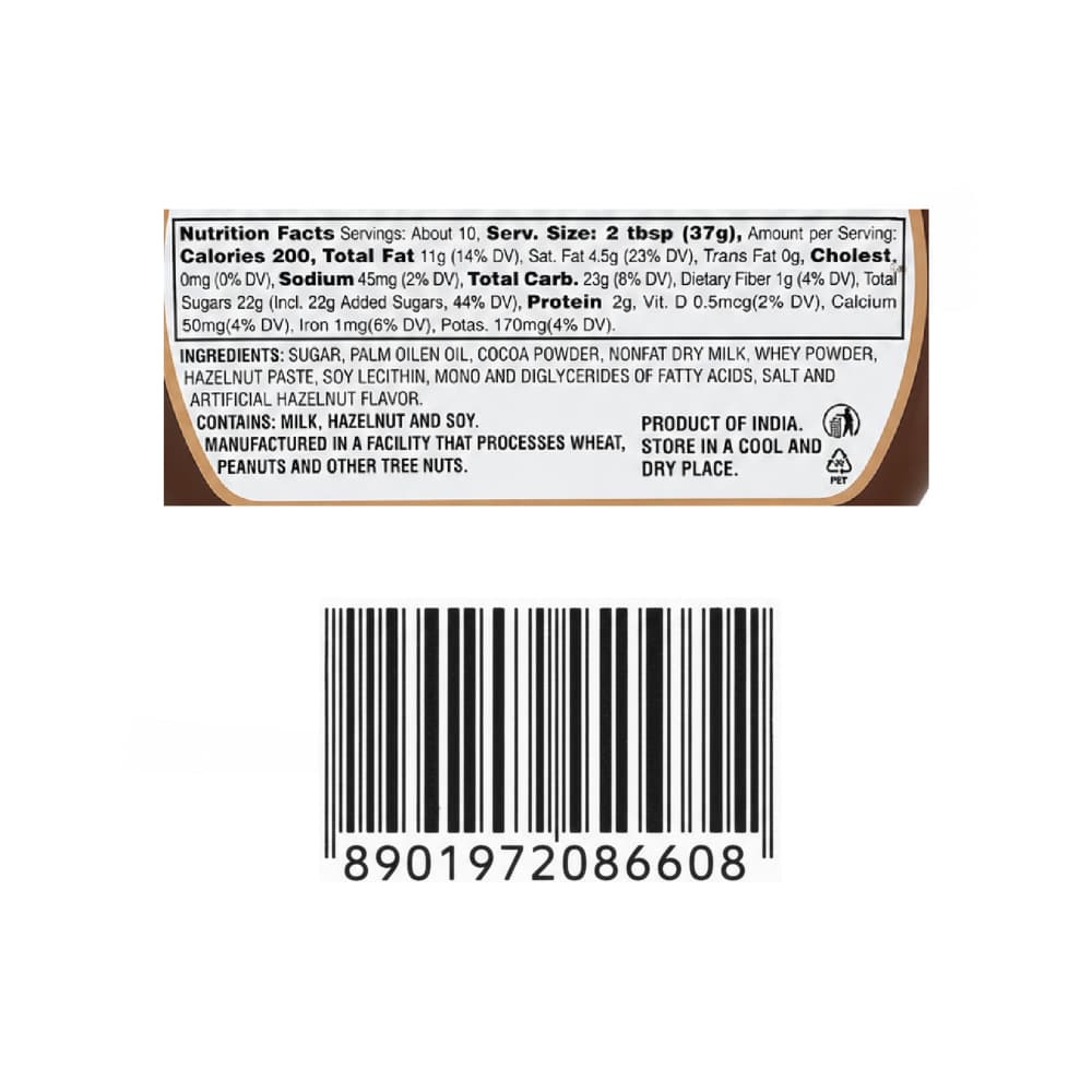 Crema de avellanas con cacao - tipo nutella - Castellum (150 g / 5.3 oz) - Miniatura 3