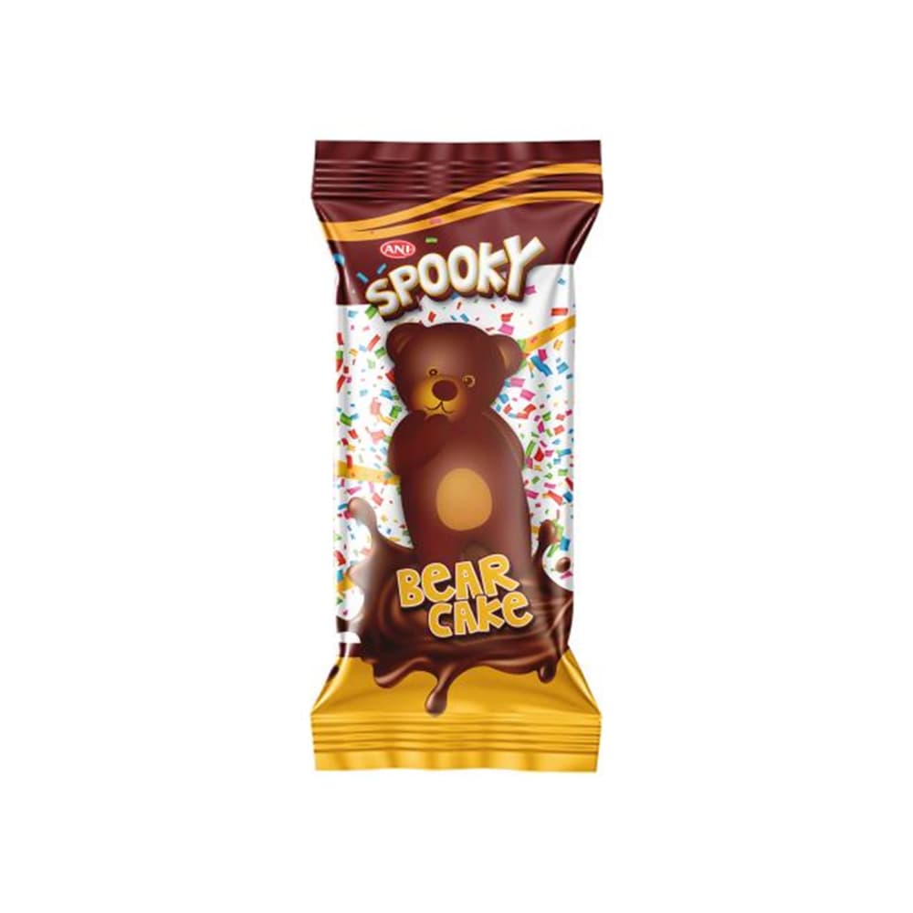 Pastel de chocolate en forma de osito Spooky Ani (40 g / 1.41 oz) - Miniatura 1