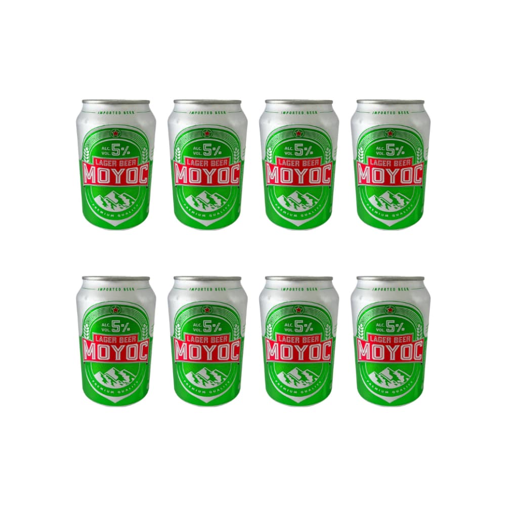 Cerveza lager Moyoc (12 x 330 ml) - Miniatura 1