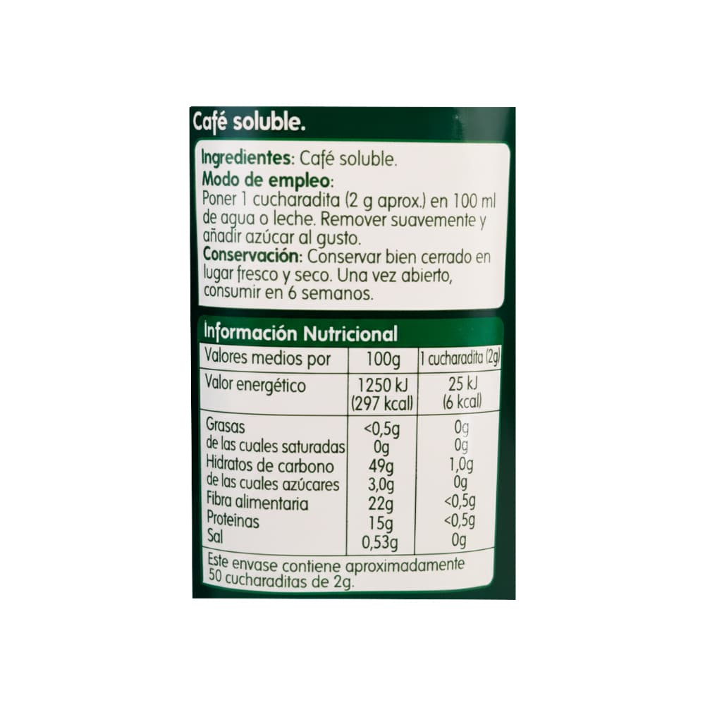 Café soluble clásico Hiper Dino (100 g / 3.52 oz) - Miniatura 3
