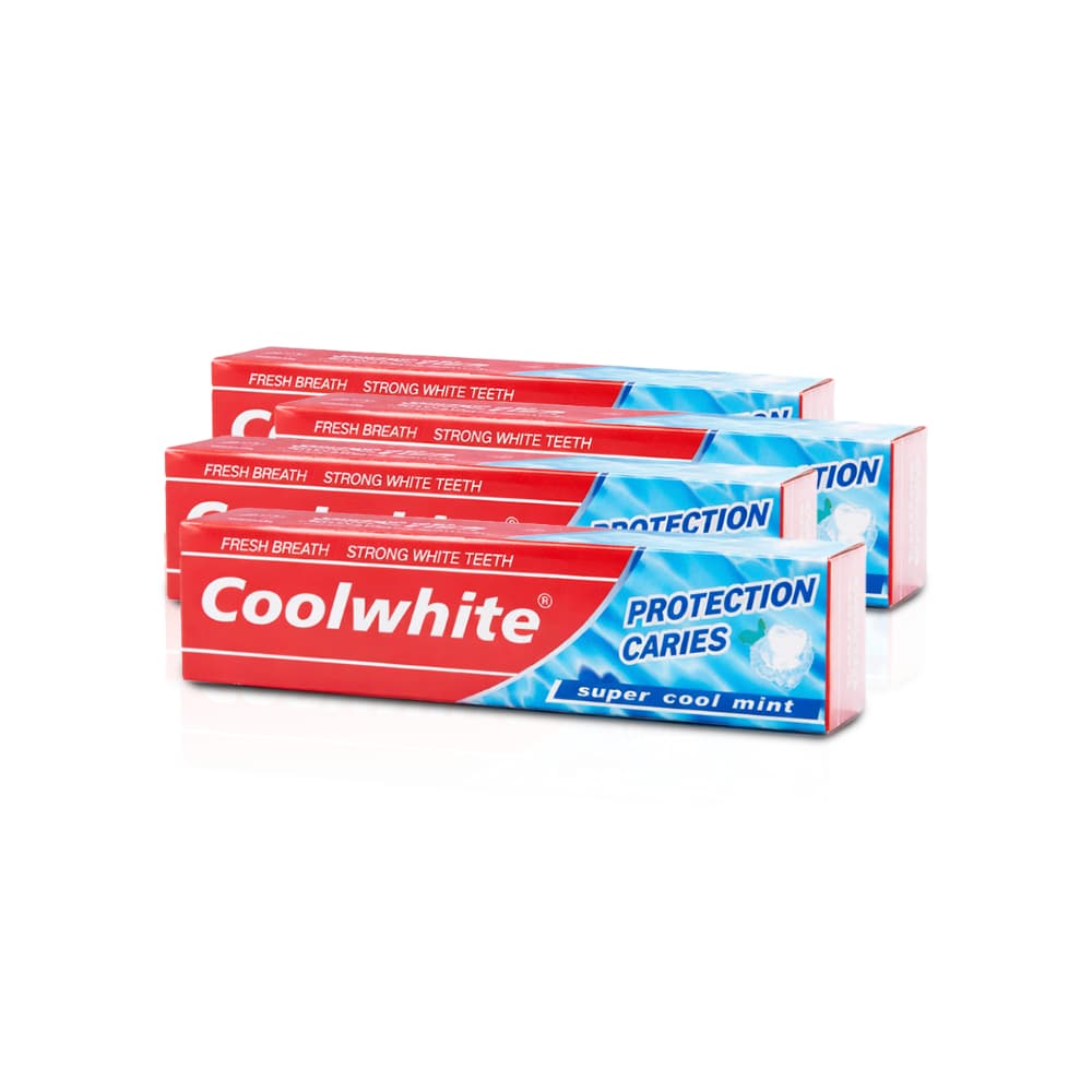 Pasta dental mentolada Coolwhite (4 x 120 g / 4.23 oz) - Miniatura 1
