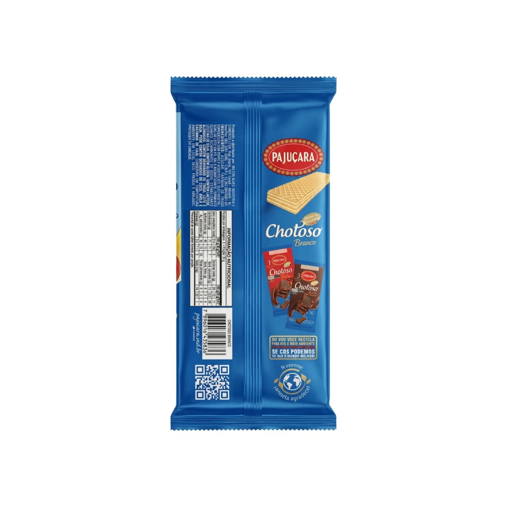Sorbetos rellenos con crema sabor chocolate con avellanas Bauducco (142 g / 5 oz) y sorbetos rellenos de chocolate blanco Chotoso Pajucara (78 g / 2.75 oz) - Miniatura 3