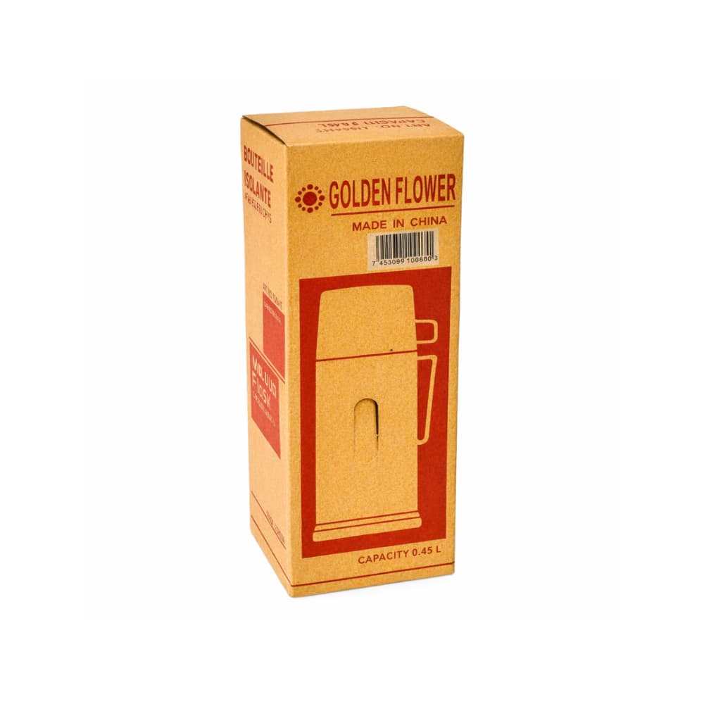 Termo rojo Golden Flower - Miniatura 4