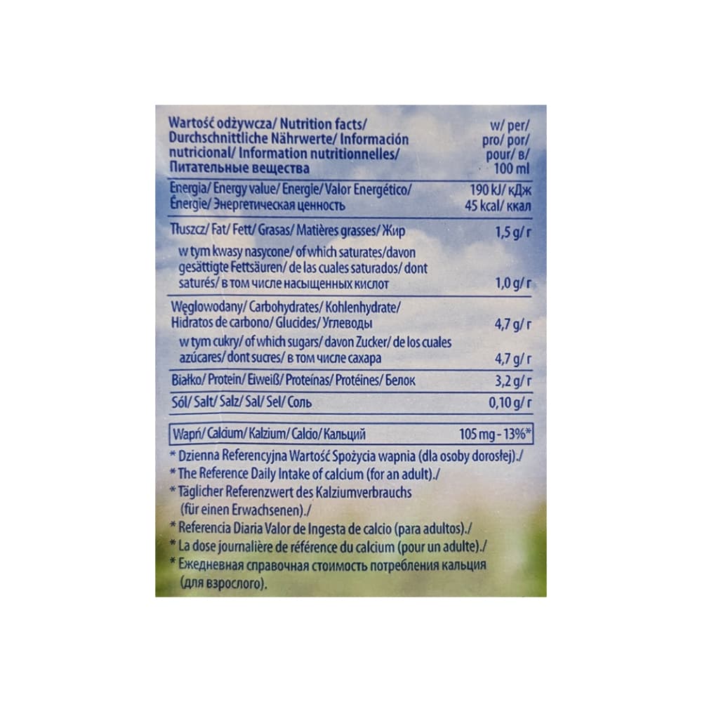 Leche semidesnatada Mlekovita (1 L) - Miniatura 2