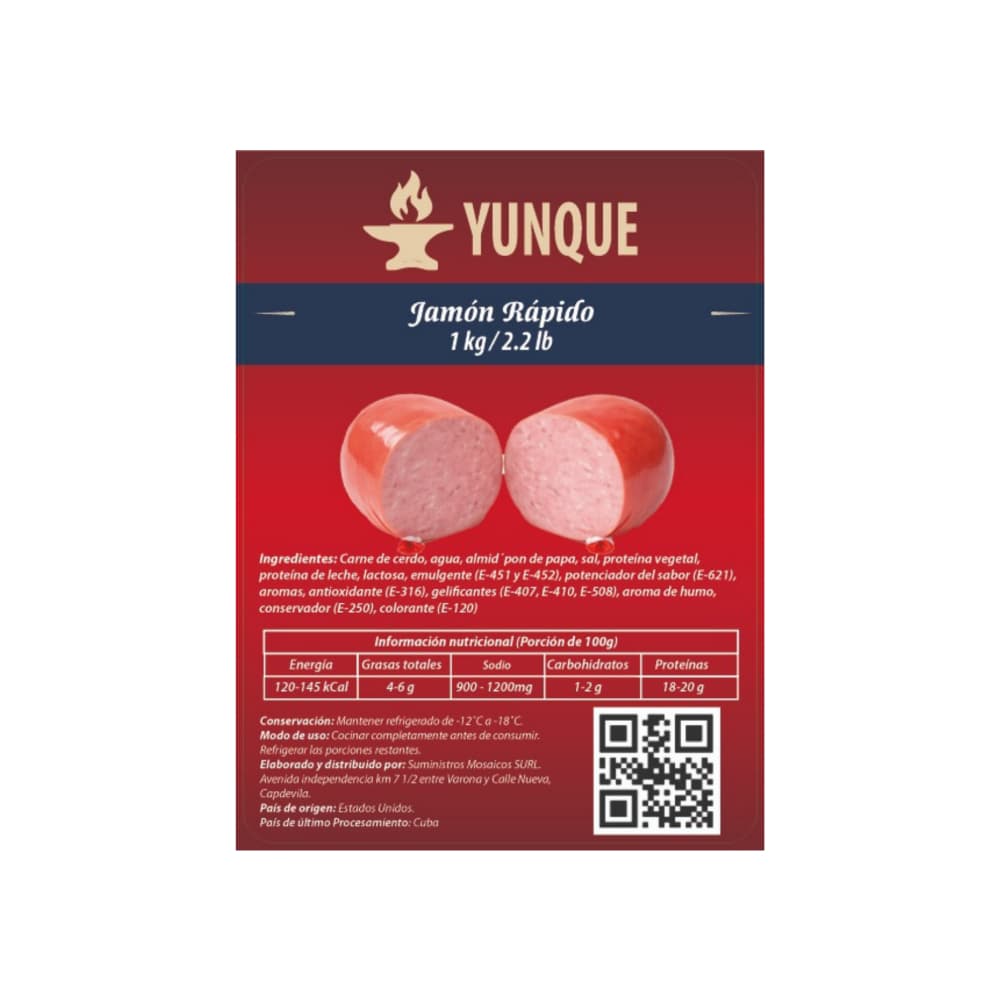 Jamón rápido Yunque (1 kg / 2.2 lb) - Miniatura 3