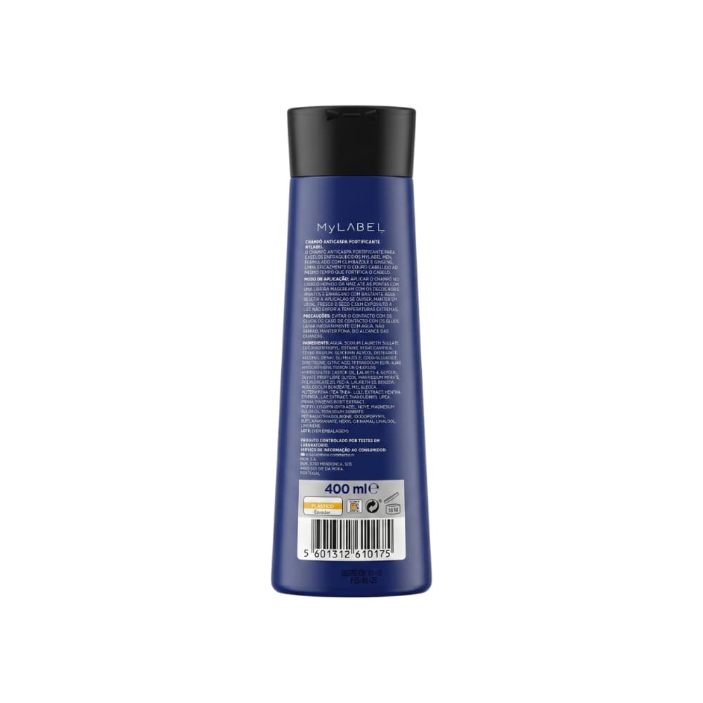 Champú anticaspa fortificante para hombres MyLabel (400 mL / 13.52 fl oz) - Miniatura 2