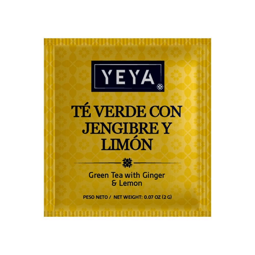 Té verde con jengibre y limón YEYA (40 g / 1.4 oz) - Miniatura 4