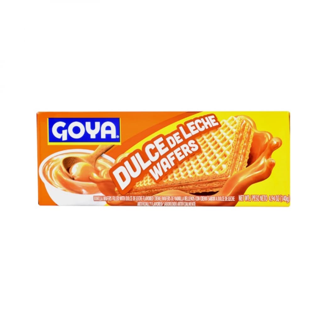 Sorbeto de vainilla relleno con crema sabor a dulce de leche Goya (140 g / 4.94 oz) - Imagen 1