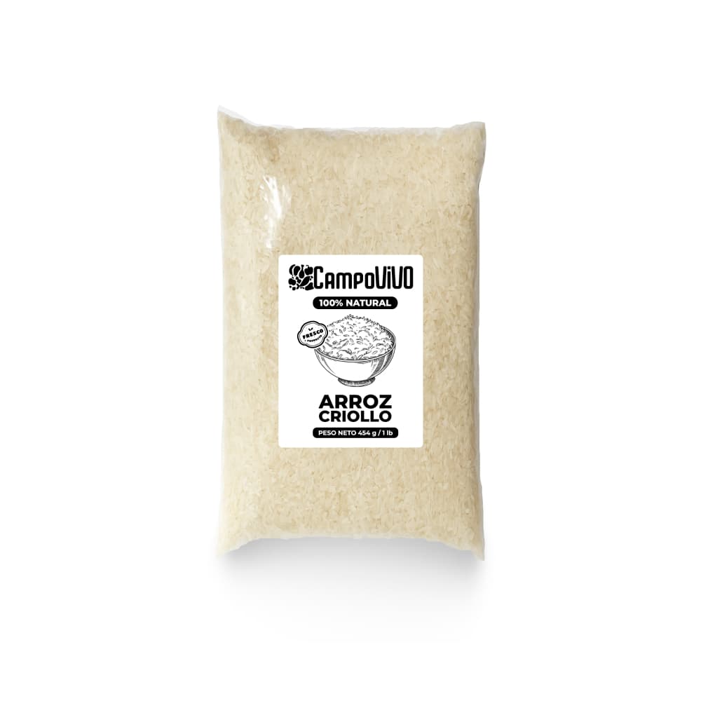 Arroz criollo Campo Vivo (454 g / 1 lb) - Imagen 1