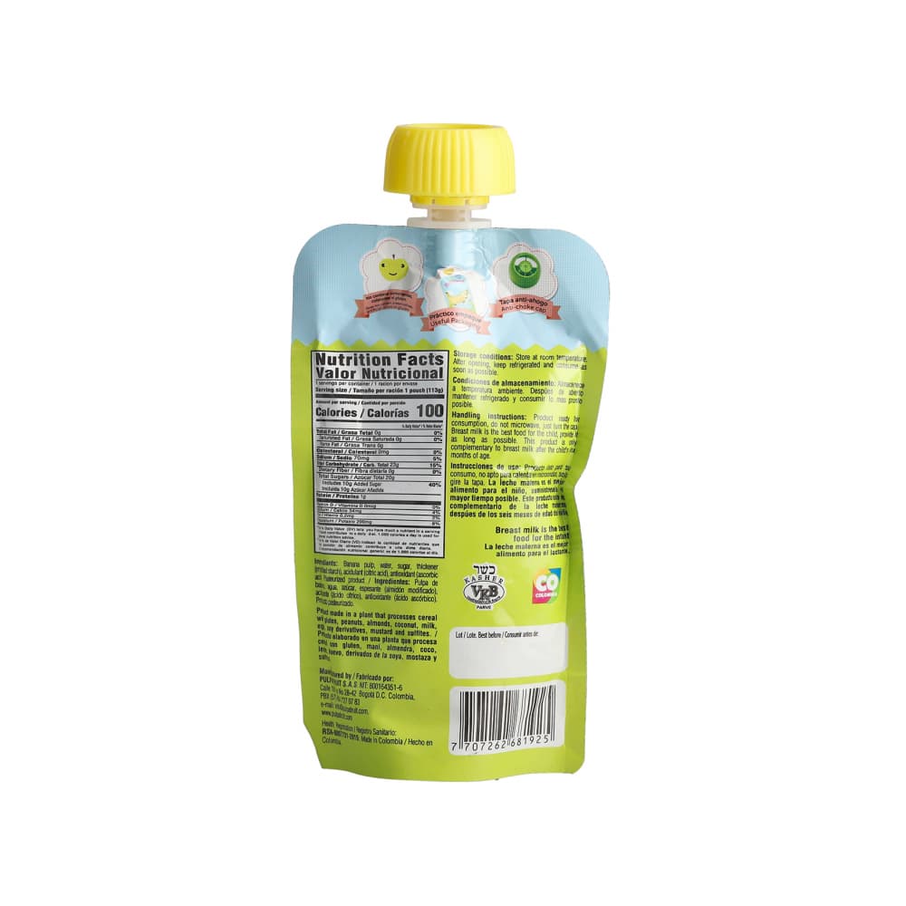 Compota sabor banano Baby Fruit (113 g / 4 oz) - Miniatura 2