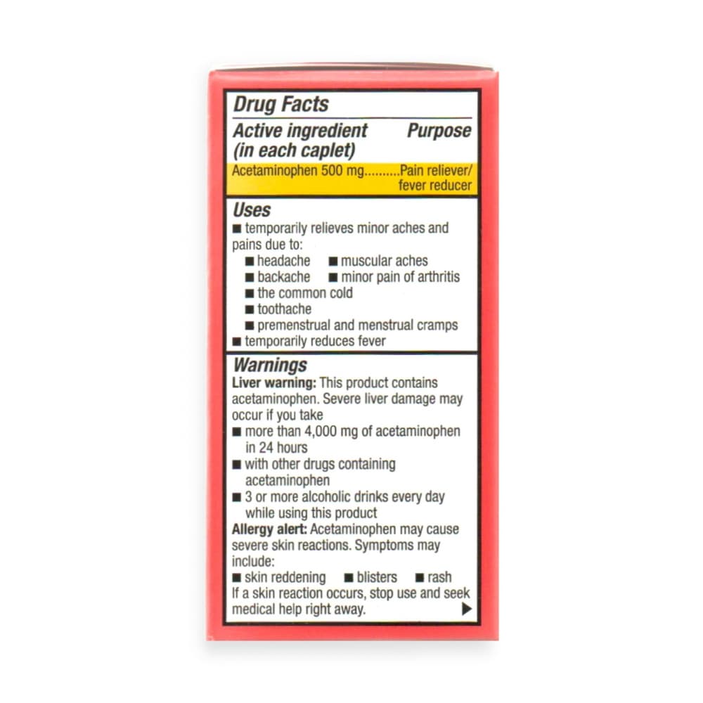 Acetaminofén 500 mg Major (24 cápsulas) - Miniatura 4
