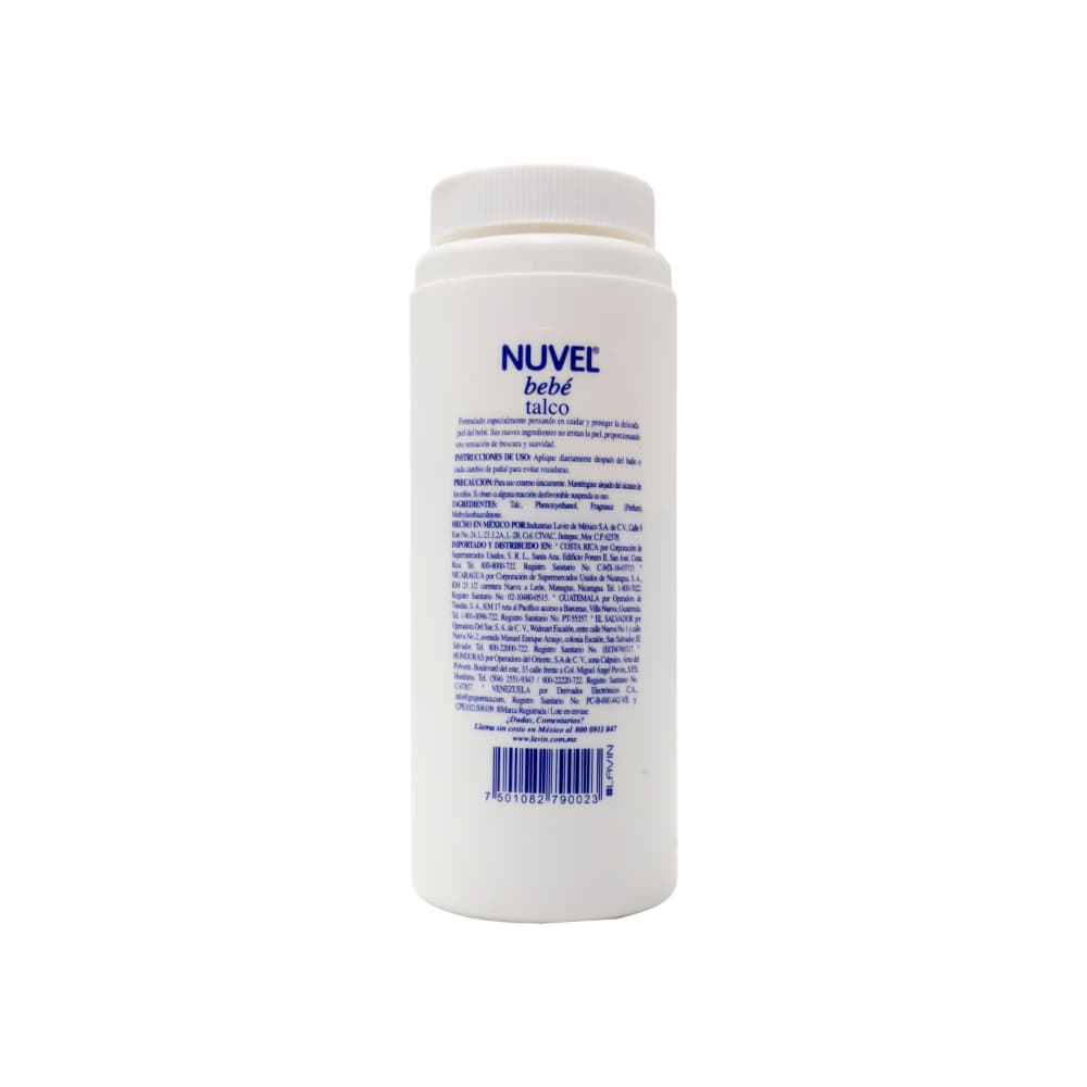 Talco para bebé Nuvel (100 g / 3.5 oz) - Miniatura 7