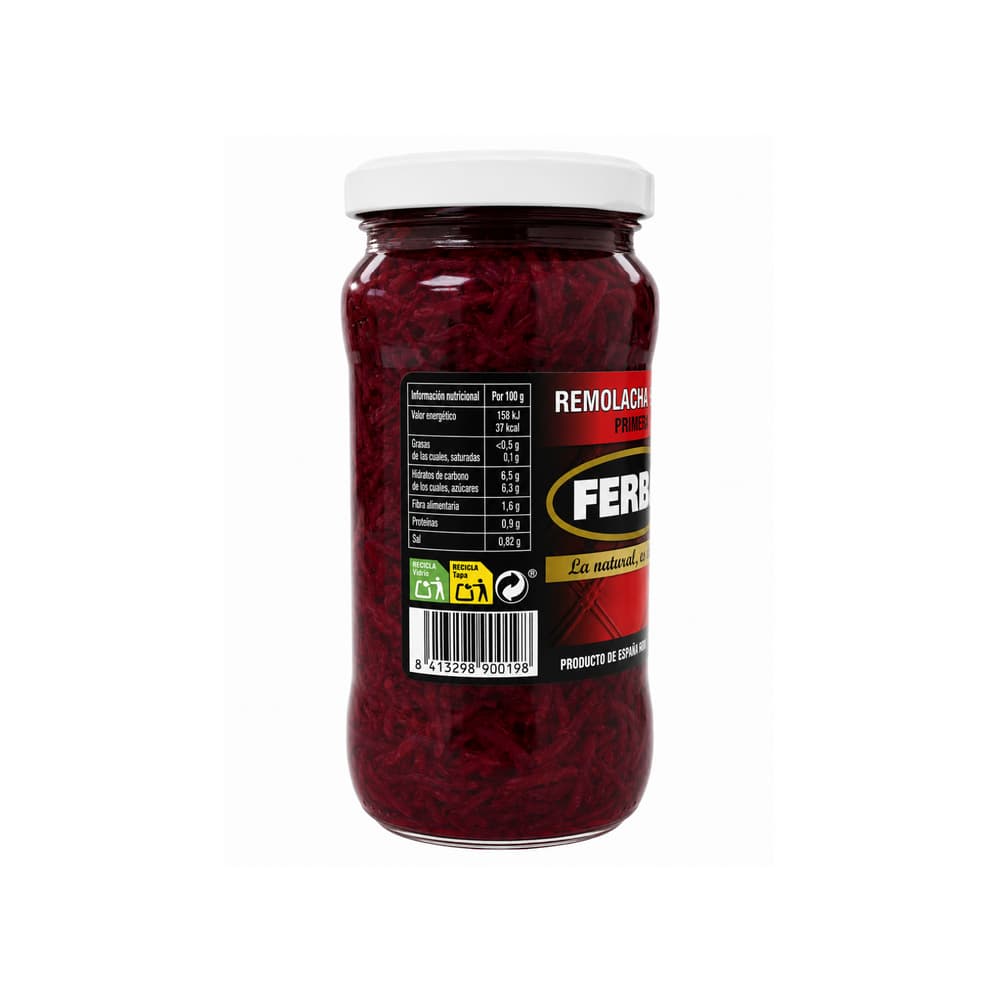 Remolacha rallada Ferba (345 g / 12.17 oz) - Miniatura 3