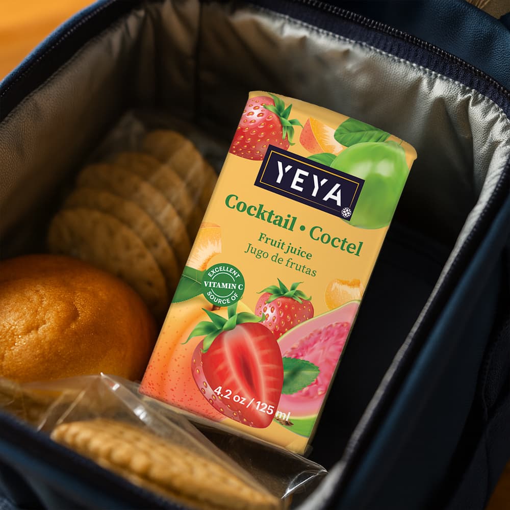 Jugo de frutas sabor coctel YEYA (125 ml / 4.2 oz) - Miniatura 5