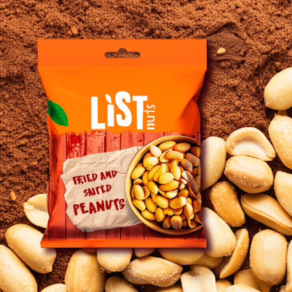 Maní frito y salado List Nuts (150 g / 5.29 oz) - Miniatura 3