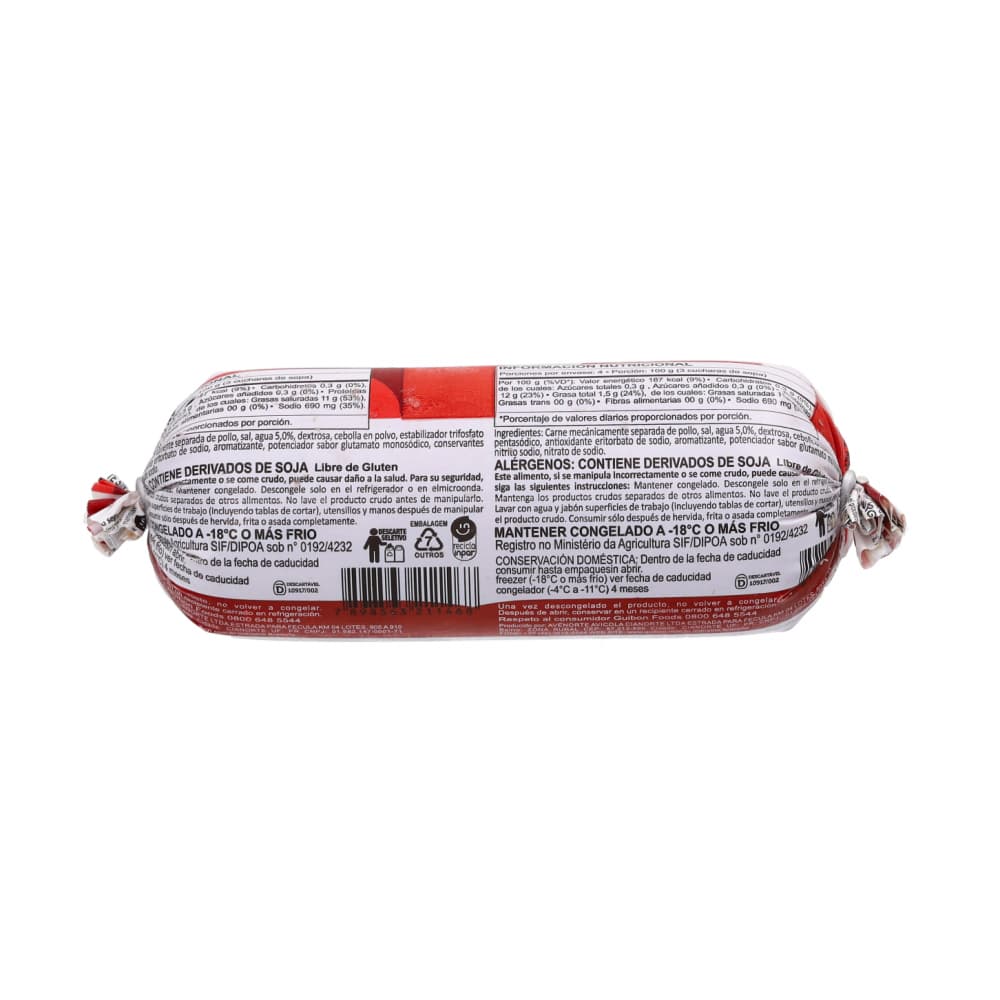 Carne mecánicamente separada sazonada de pollo Gui Bon Foods (400 g / 14.1 oz) - Miniatura 9