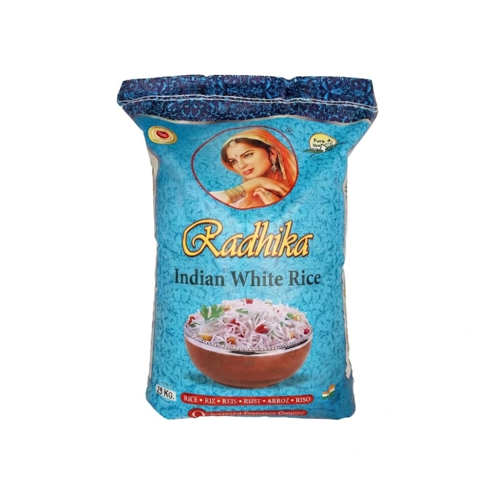 Arroz blanco de grano largo indio Radhika (25 kg / 55.11 lb) - Miniatura 1