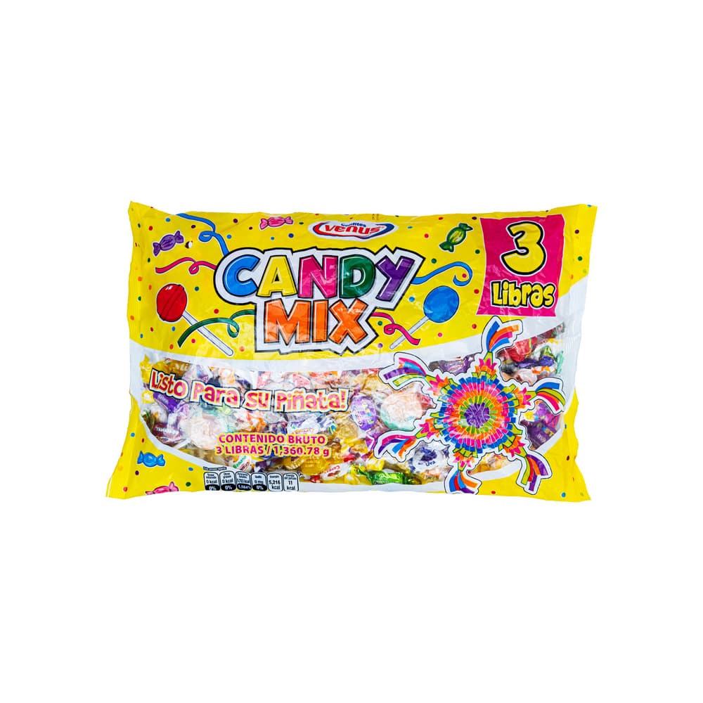 Caramelos surtidos para piñatas Confites Venus (1.36 kg / 3 lb) - Imagen 1