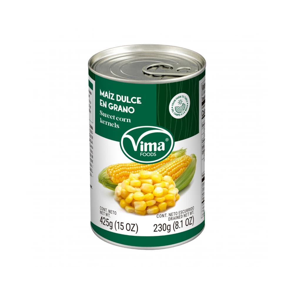 Maíz dulce en grano Vima Foods (425 g / 15 oz) - Miniatura 1