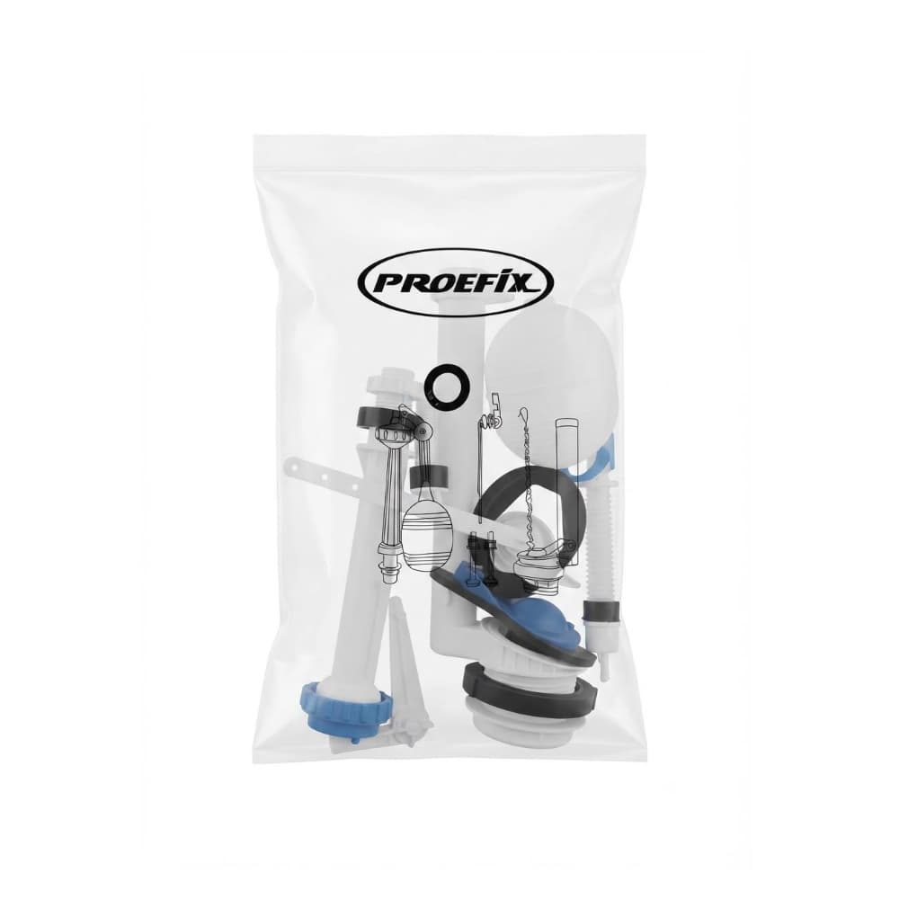 Herraje completo universal para sanitario 1/2" de palanca Proefix - Miniatura 1