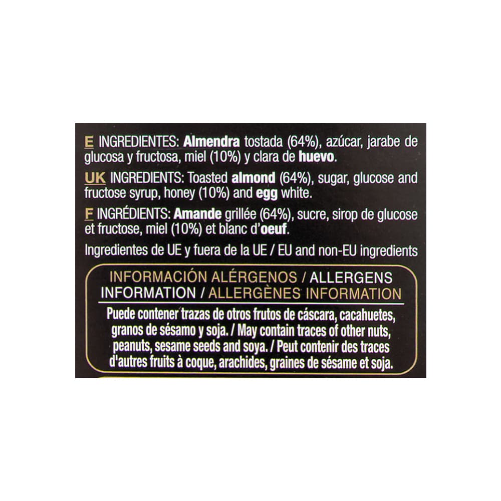 Turrón de jijona calidad premium El Artesano (70 g / 2.47 oz) - Miniatura 3