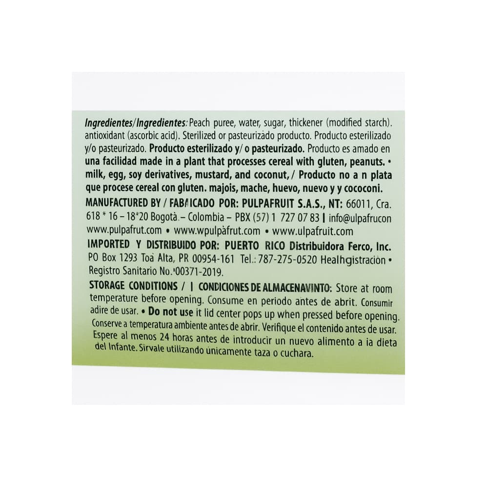 Compota de durazno Baby Fruit (24 x 113 g /4 oz) - Miniatura 2