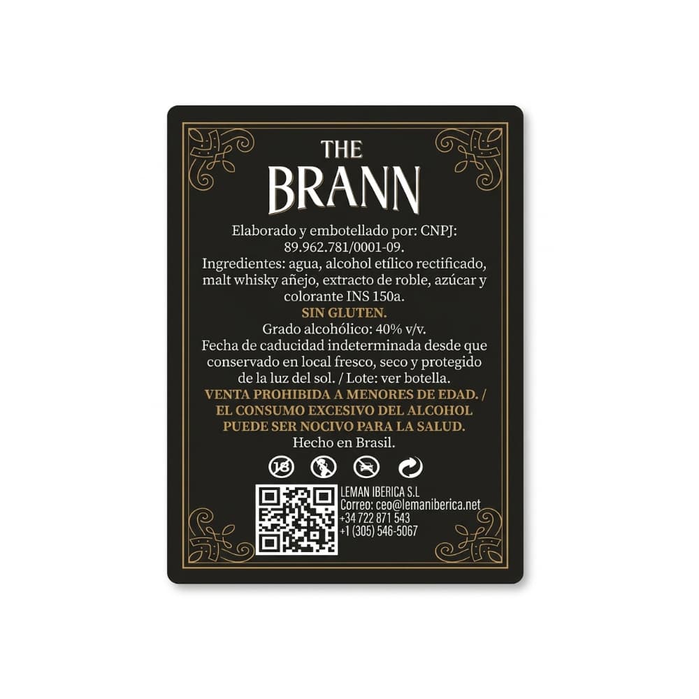 Whisky The Brann (330 ml) - Miniatura 4