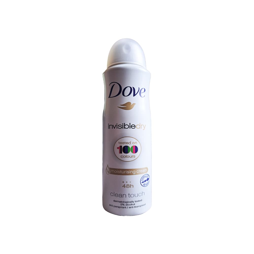 Desodorante en spray invisible dry Dove (150 ml / 5 fl oz) - Imagen 1