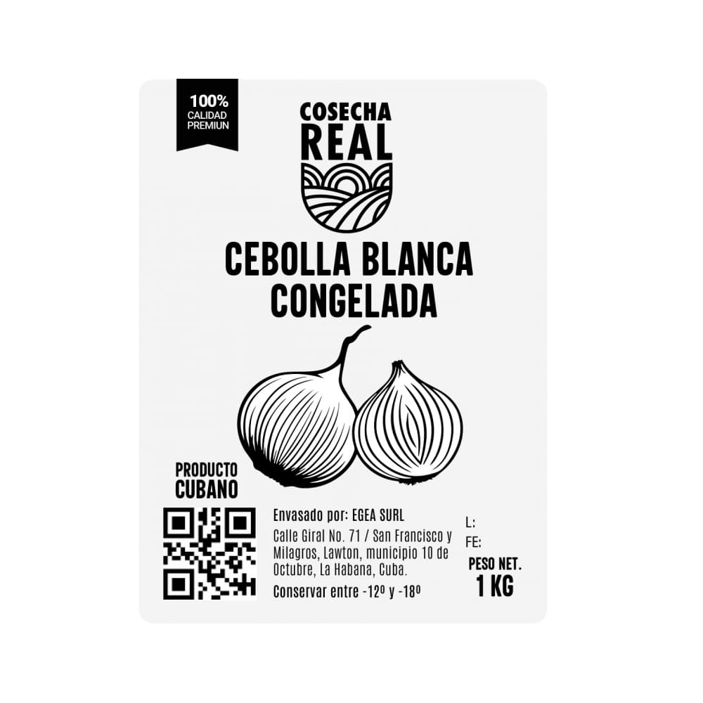 Cebolla blanca congelada Cosecha Real (1 kg / 2.2 lb) - Miniatura 3