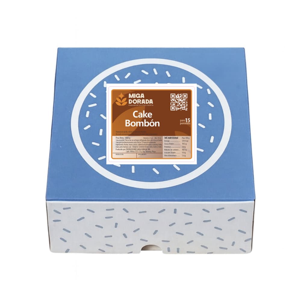 Cake bombón Miga Dorada (15 personas) - Miniatura 3