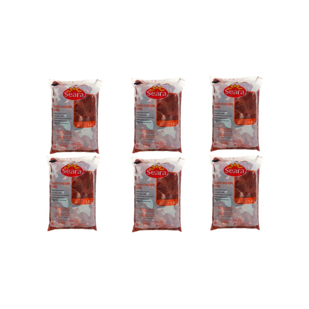 Hígado de pollo Seara (6 x 1 kg / 2.20 lb) - Imagen 1