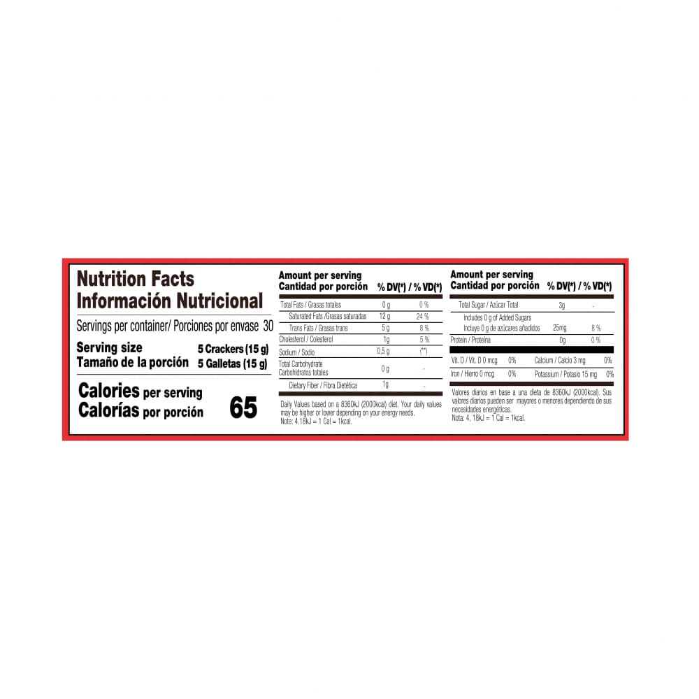 Galletas de soda tipo saltine Super Yu (454 g / 1 lb) - Miniatura 3